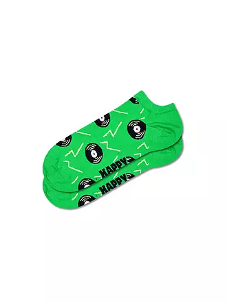 HAPPY SOCKS | Herren Sneaker Socken VINYL 41-46 green | grün