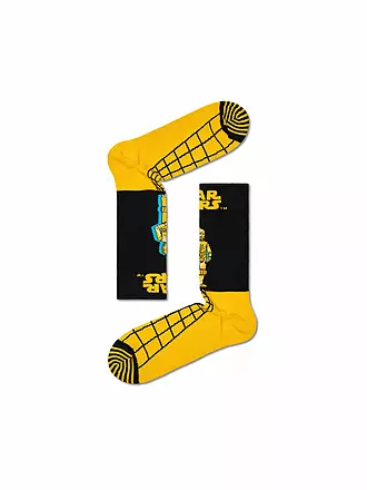 HAPPY SOCKS | Herren Socken 41-46 C-3PO dark yellow | gelb