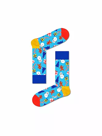 HAPPY SOCKS | Herren Socken BRING IT ON blue | schwarz