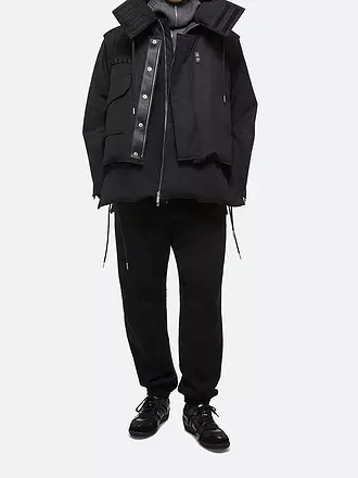 HELMUT LANG | Daunenparka ARCTIC LAYERED JACKET | schwarz