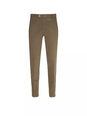 HILTL | Chino TRENTO Slim Fit | olive