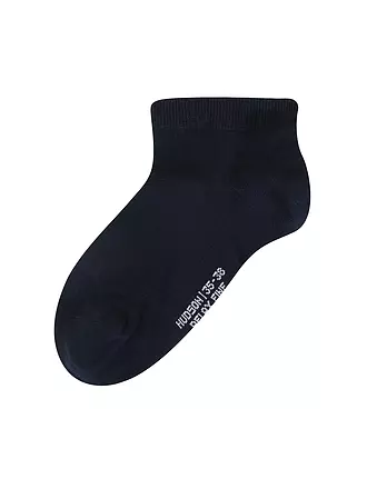 HUDSON | Sneaker Socken RELAX FINE Silber | blau