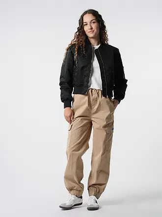 HUGO | Cargohose Relaxed Fit HISUNE-1-D_B | olive