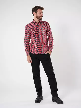 HUGO | Hemd Slim Fit ERMO | rot