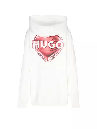 HUGO | Kapuzensweater - Hoodie DEJANDRA | weiss