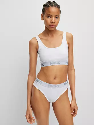 HUGO | String white | schwarz