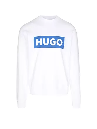 HUGO | Sweater NIERO | weiss