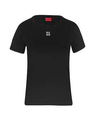 HUGO | T-Shirt DELORIS | schwarz