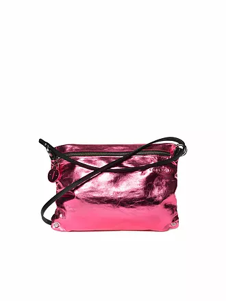 INA KENT | Ledertasche - Umhängetasche MOONLIT Ed. 1 | pink