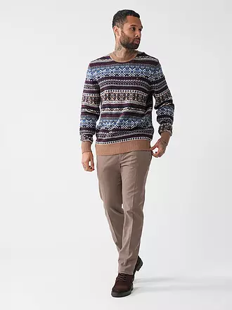 INCOTEX | Chino Slim Fit | hellbraun