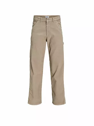 JACK & JONES | Cordhose Flared Fit JJSTEDDIE | schwarz