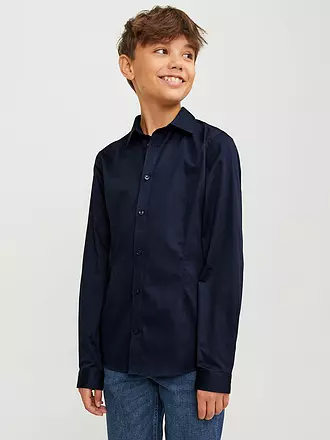 JACK & JONES | Jungen Hemd JJIPARMA | dunkelblau