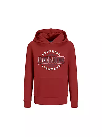 JACK & JONES | Jungen Kapuzensweater - Hoodie JJELOGO | hellgrün