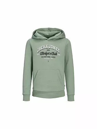 JACK & JONES | Jungen Kapuzensweater - Hoodie JJELOGO | petrol