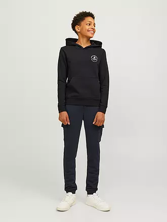 JACK & JONES | Jungen Kapuzensweater - Hoodie JJESWIFT | schwarz