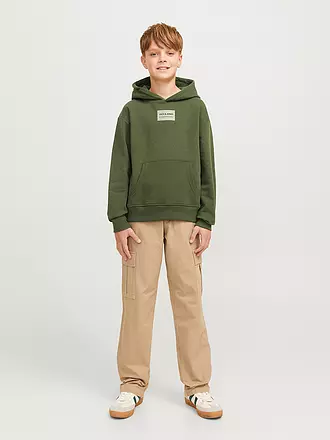 JACK & JONES | Jungen Kapuzensweater - Hoodie JJHAKKAI | schwarz