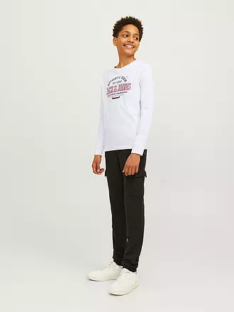 JACK & JONES | Jungen Langarmshirt  JJELOGO | dunkelblau