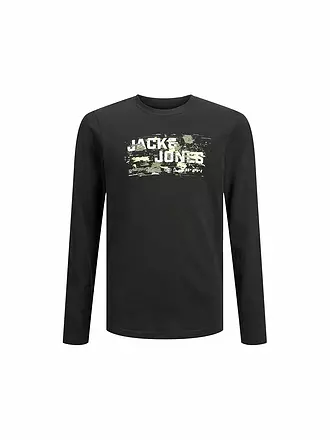 JACK & JONES | Jungen Langarmshirt JCOOUTDOOR | schwarz