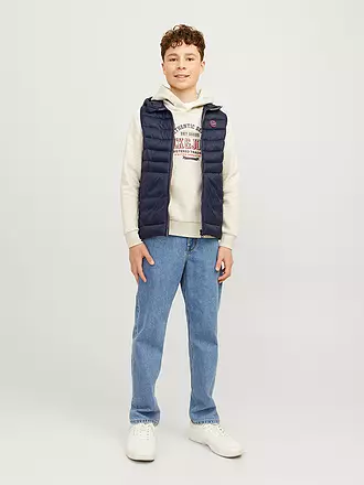 JACK & JONES | Jungen Steppgilet JJESPRINT PUFFER | schwarz