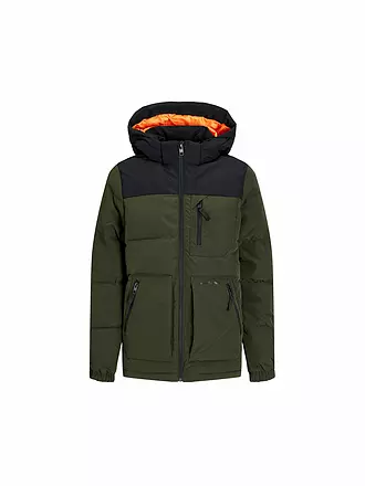 JACK & JONES | Jungen Steppjacke  JJEOTTO | olive