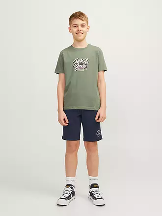 JACK & JONES | Jungen Sweatshorts JPSTSWIFT | dunkelblau