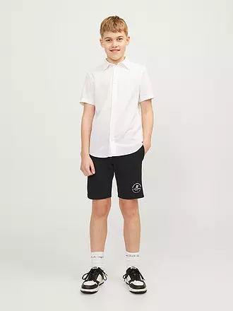 JACK & JONES | Jungen Sweatshorts JPSTSWIFT | schwarz