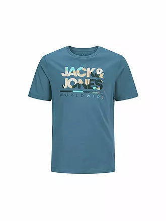 JACK & JONES | Jungen T-Shirt  JJLUKE | petrol