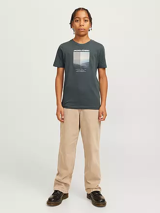 JACK & JONES | Jungen T-Shirt JCOAERO | grau