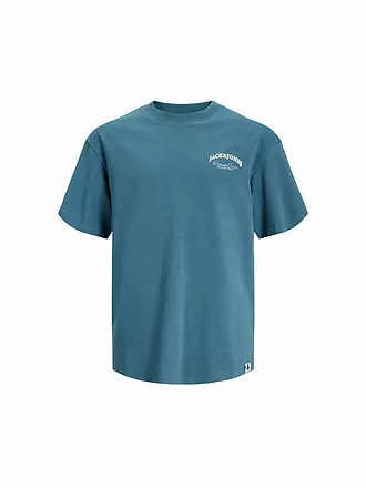 JACK & JONES | Jungen T-Shirt JJEBRANDES | petrol