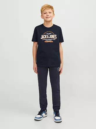 JACK & JONES | Jungen T-Shirt JJELOGO | dunkelblau