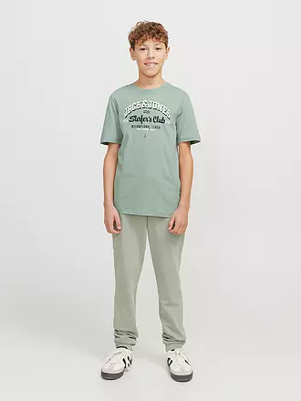 JACK & JONES | Jungen T-Shirt JJELOGO | hellgrün