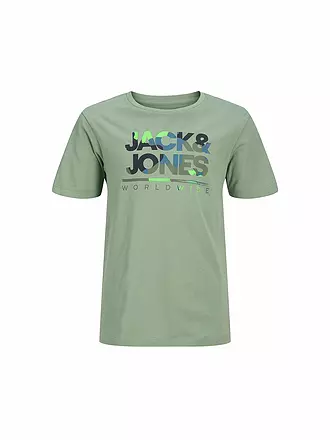 JACK & JONES | Jungen T-Shirt JJLUKE | petrol