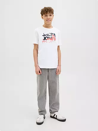 JACK & JONES | Jungen T-Shirt JJLUKE | weiss