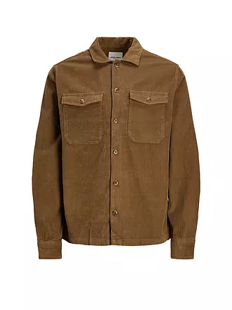 JACK & JONES | Overshirt JJEDALLAS | hellbraun