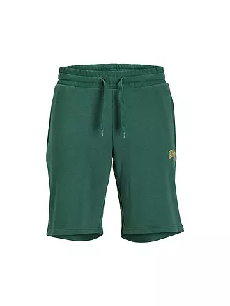 JACK & JONES | Sweatshorts JPSTKANE | dunkelgrün