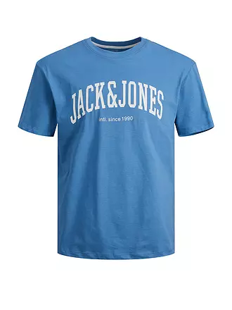 JACK & JONES | T-Shirt  JJEJOSH | dunkelgrün