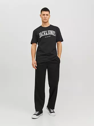 JACK & JONES | T-Shirt  JJEJOSH | dunkelgrün