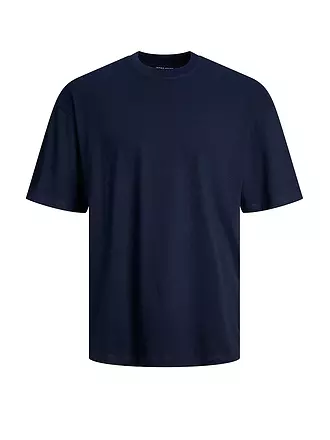 JACK & JONES | T-Shirt JJEBRADLEY | dunkelblau