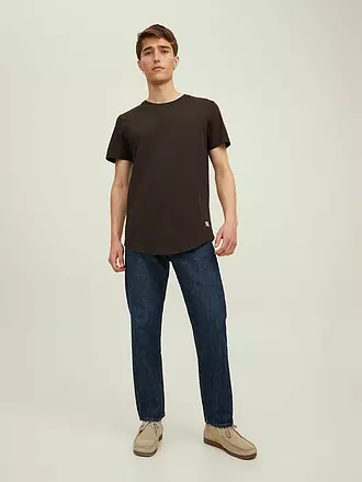 JACK & JONES | T-Shirt JJENOA | braun