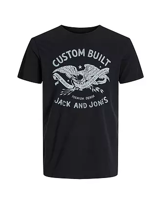 JACK & JONES | T-Shirt JJFONNE | schwarz