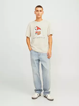 JACK & JONES | T-Shirt JJXMAS | weiss