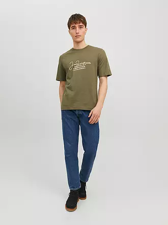 JACK & JONES | T-Shirt JORSPLASH | olive