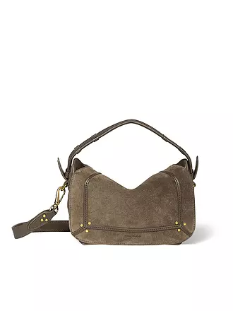 JEROME DREYFUSS | Ledertasche - Umhängetasche PEPITO Small | olive