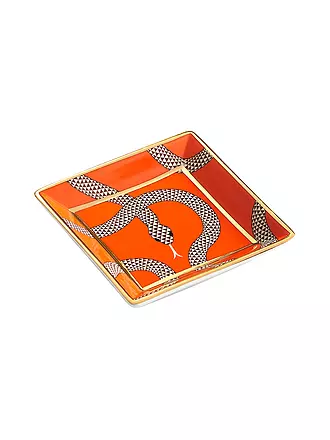 JONATHAN ADLER | Schale Quadratisch 11,5cm EDEN Orange | orange