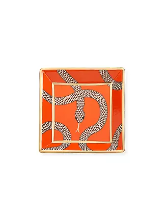 JONATHAN ADLER | Schale Quadratisch 11,5cm EDEN Orange | orange