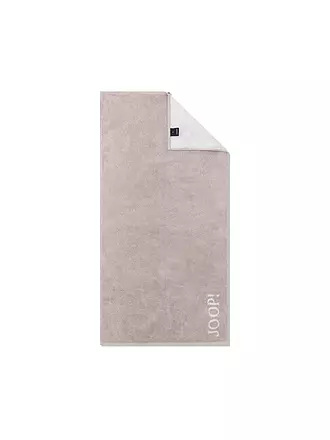 JOOP | Handtuch 50x100cm DIVEDED DOUBLEFACE Stein | beige