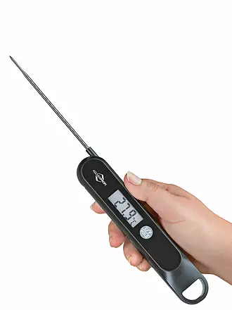 KÜCHENPROFI | Digitales Thermometer SHAKE 18cm Schwarz | schwarz