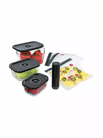 KÜCHENPROFI | Vakuum Starter-Set 7 teilig EASYFRESH | schwarz