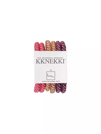 KKNEKKI | Haargummi 6er Pkg BUNDLE 10 | rosa