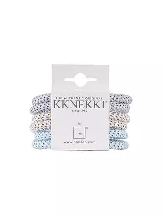 KKNEKKI | Haargummi 6er Pkg BUNDLE 14 | blau